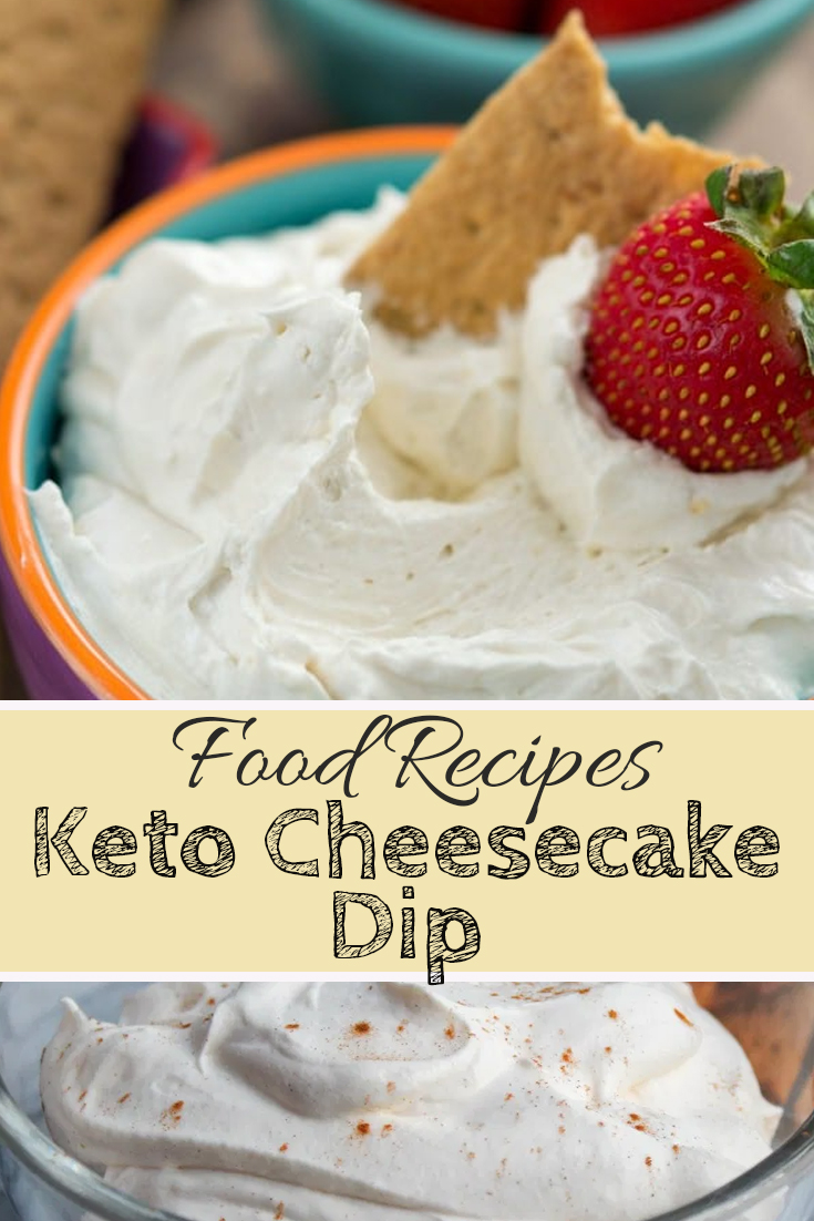 Keto Cheesecake Dip Healthy Food