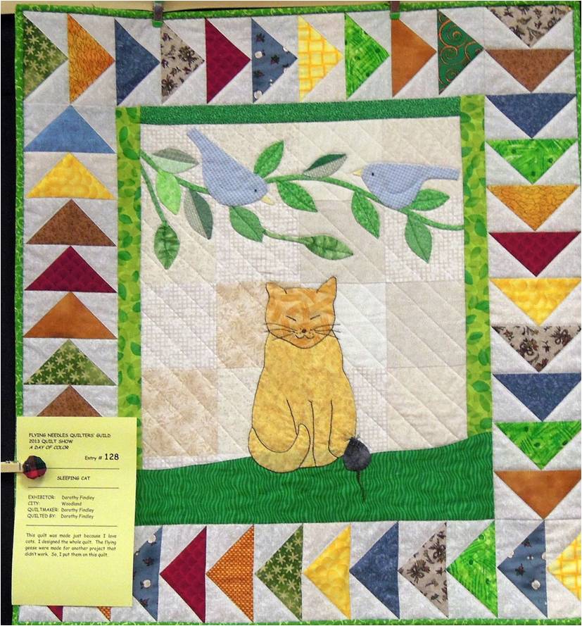 Quilt Inspiration Purrrrfectly cute cat quilts
