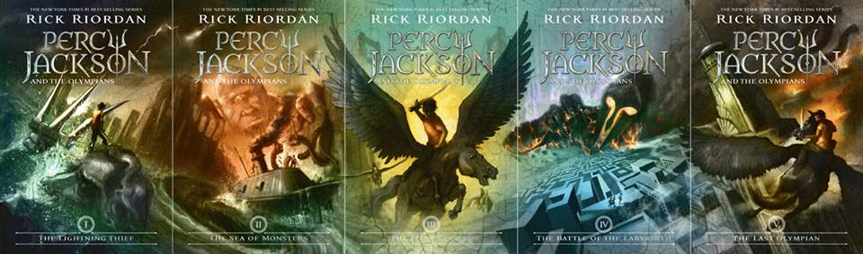 Real or not real Books: Nuevas portadas para la saga de Percy Jackson de  Rick Riordan