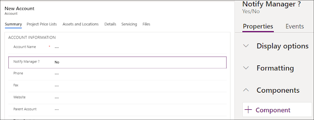 HOW TO USE TOGGLE CONTROL FOR TWO OPTIONS FIELDS