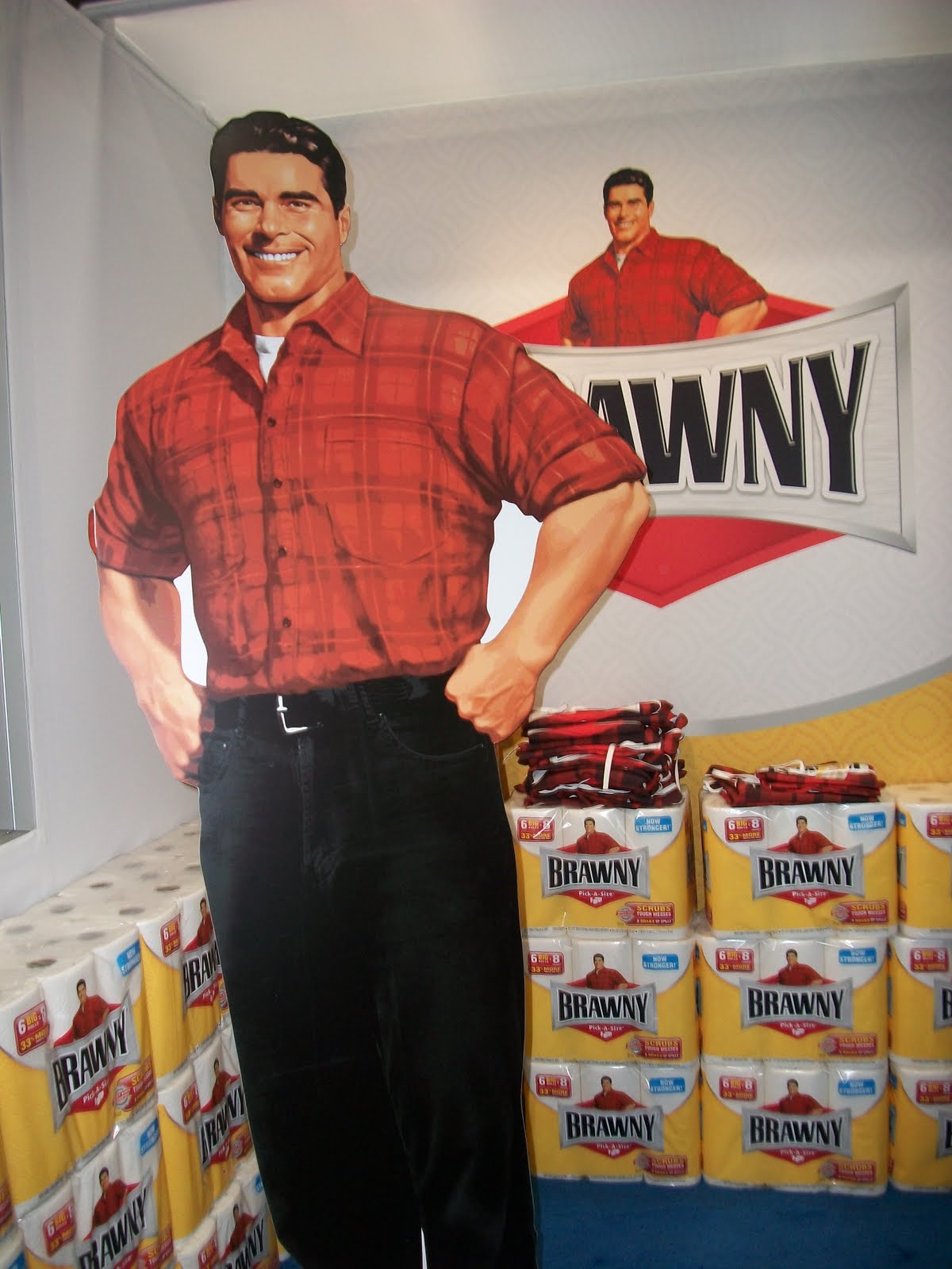 Brawny Paper Towels Guy