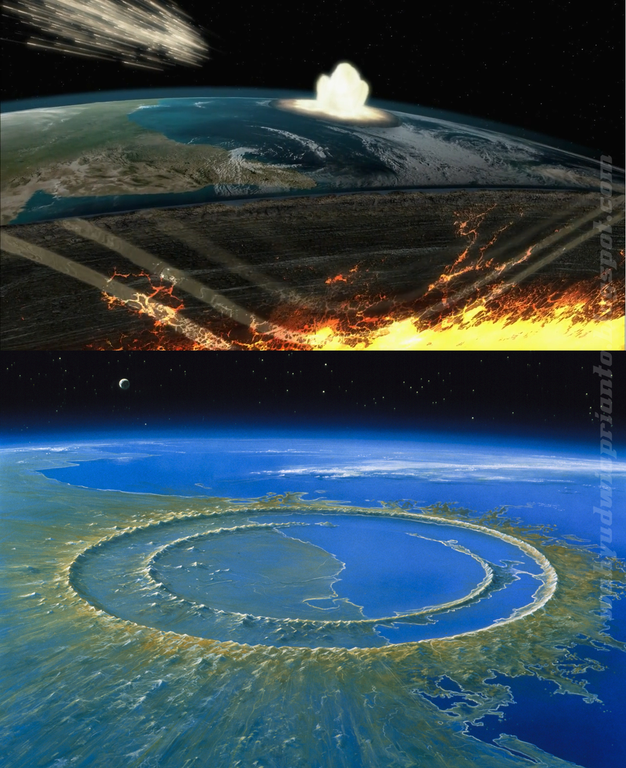 Пятерка земли. Метеорит Чиксулуб. Кратер Чиксулуб. Кратер астероида Чиксулуб. Кратер Чиксулуб Мексика.
