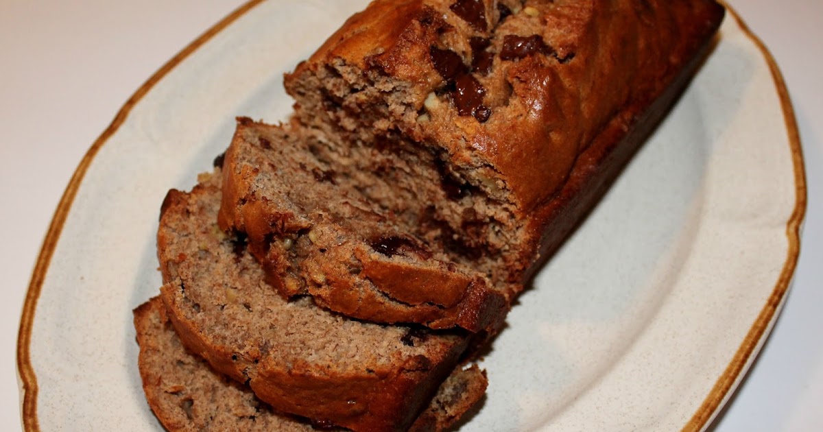 Banana Chocolate Chip Walnut Bread Love My Simple Home