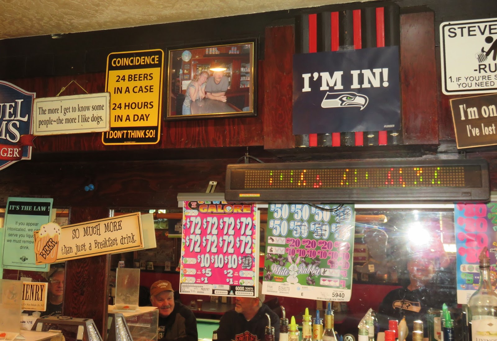 Blog 2660 Landmark Tavern, Tenino, WA 11/23/2014