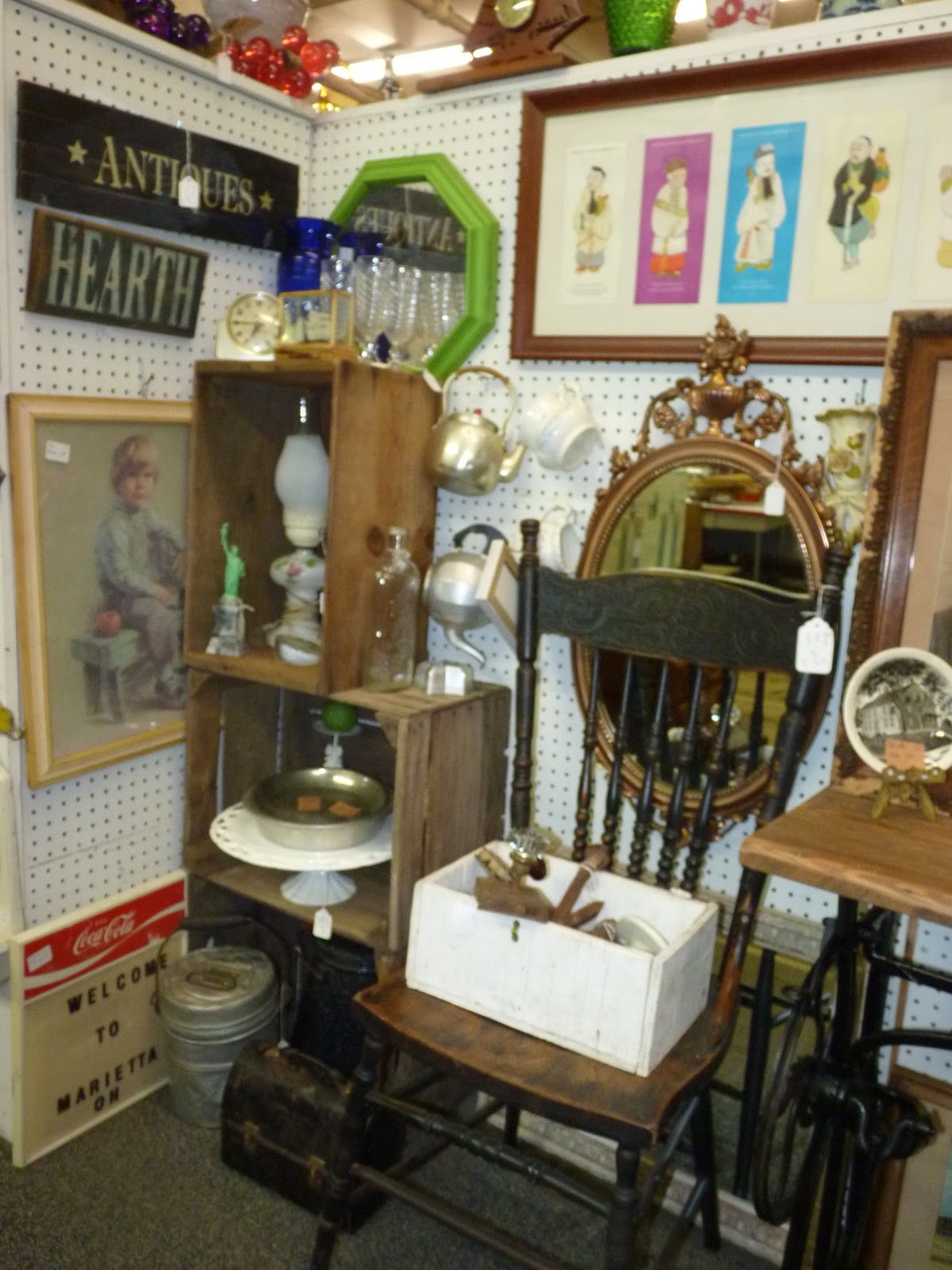 Granny Sue's News and Reviews Booth Update Antique Mall of Marietta