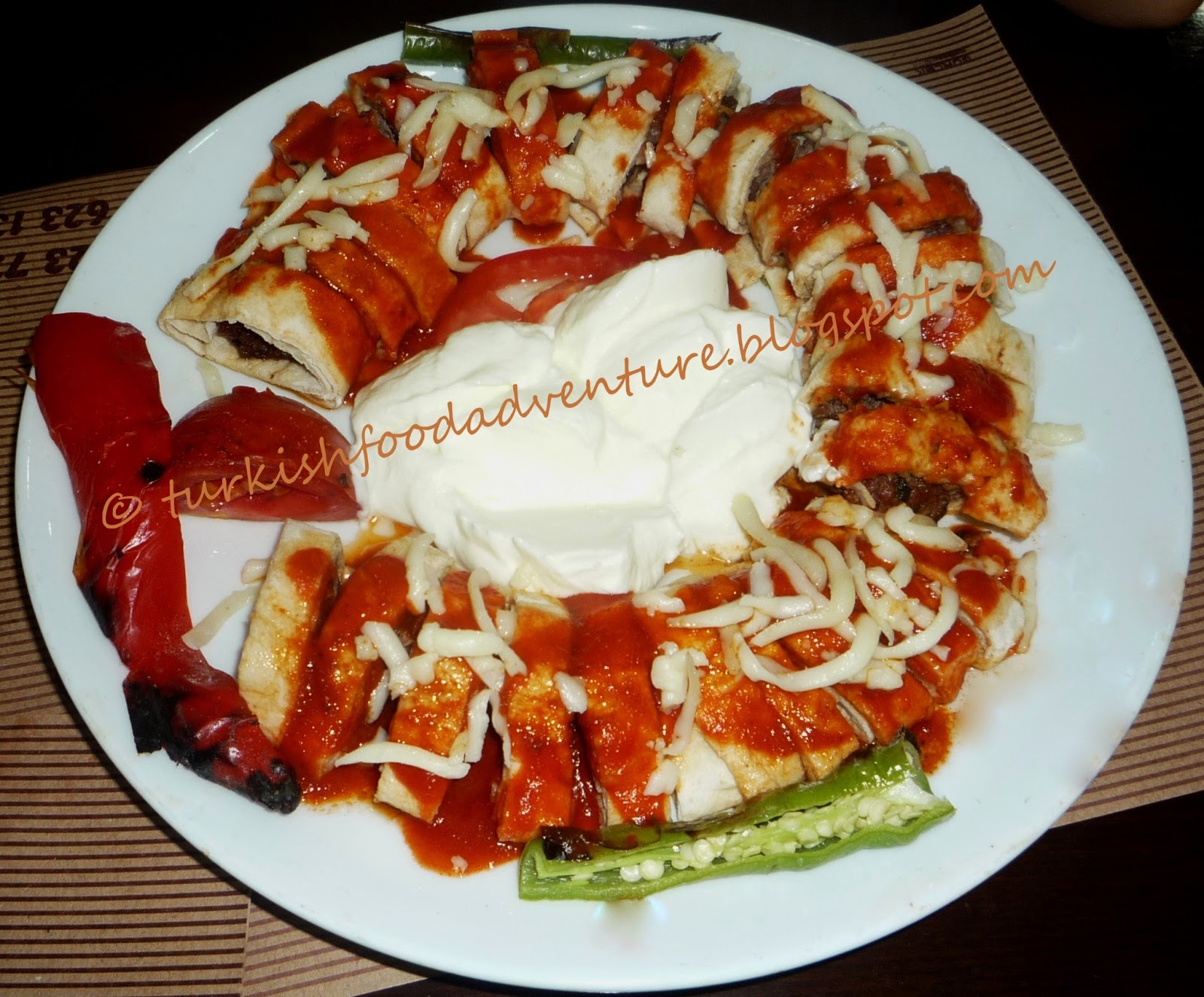 Turkish Food Adventure Turkish Beyti Kebab
