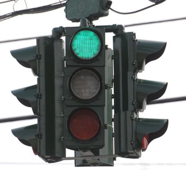 Just A Car Guy: the history of the upside down traffic light at