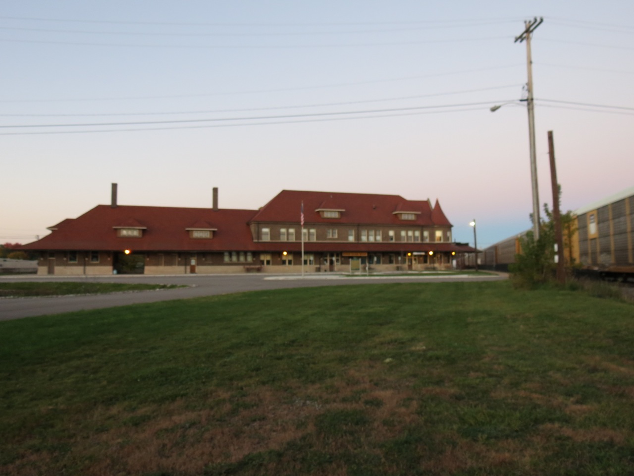 Towns and Nature Durand, MI GTW Coaling Tower and Depot