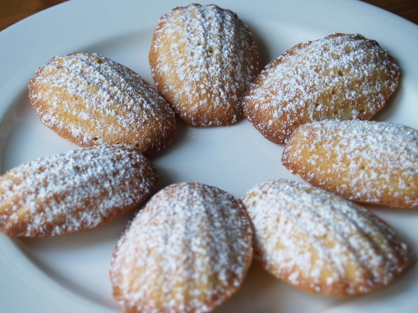 Persimmon and Peach Julia Child's 100th Birthday & Madeleines