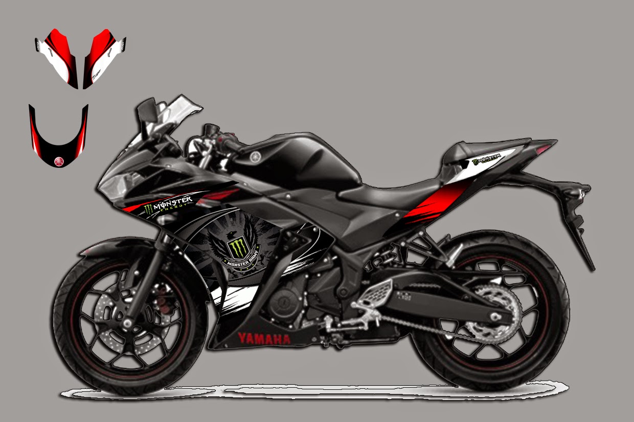 Decal stickers Kit Yamaha R25