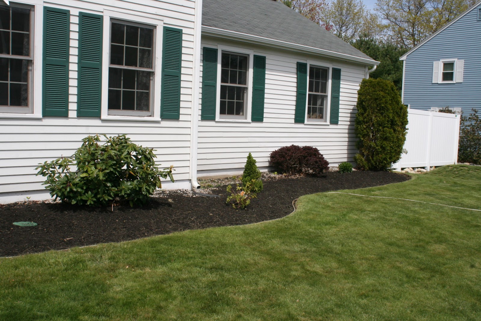 Our House 5 yards of mulch