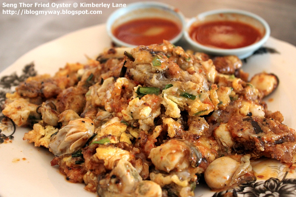 Seng Thor Fried Oyster Kimberley Lane, Penang I Blog My Way