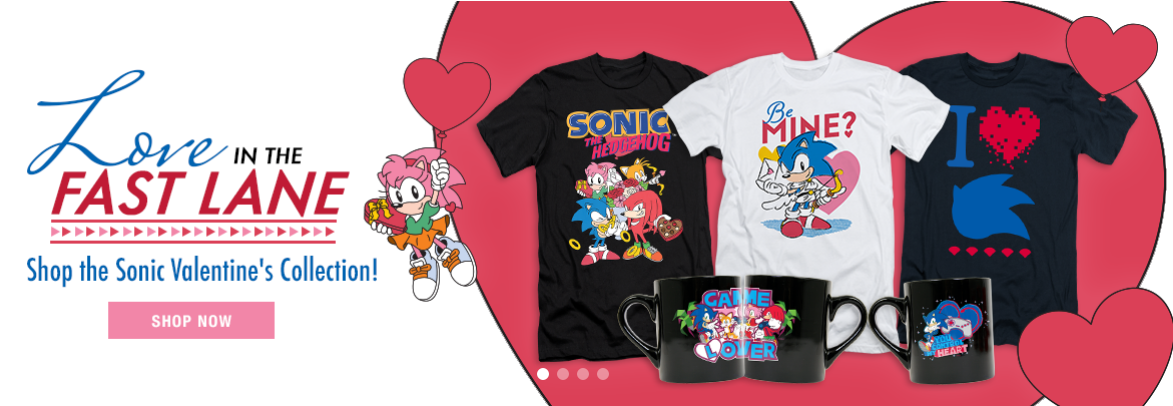 Sega Shop Anuncia La Sonic Valentine S Collection