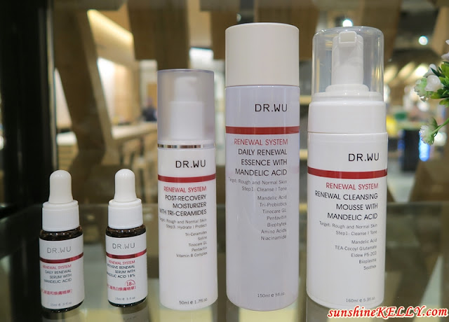 Dr Wu DD Cushion, Hyalucomplex Hydrating System & Mandelic Renewal System Skincare Tips Dr. Wu x Sa Sa Malaysia Beauty Workshop 