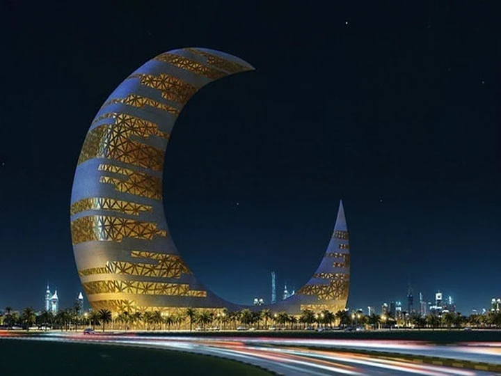 The Crescent Moon Tower | Dubai