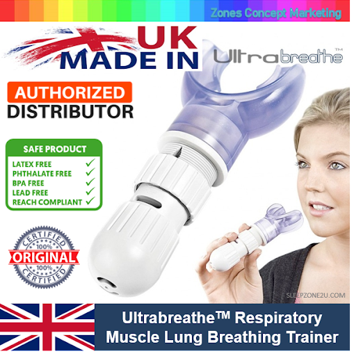 Improve your breathing with UK's best selling lung trainer: Ultrabreathe!