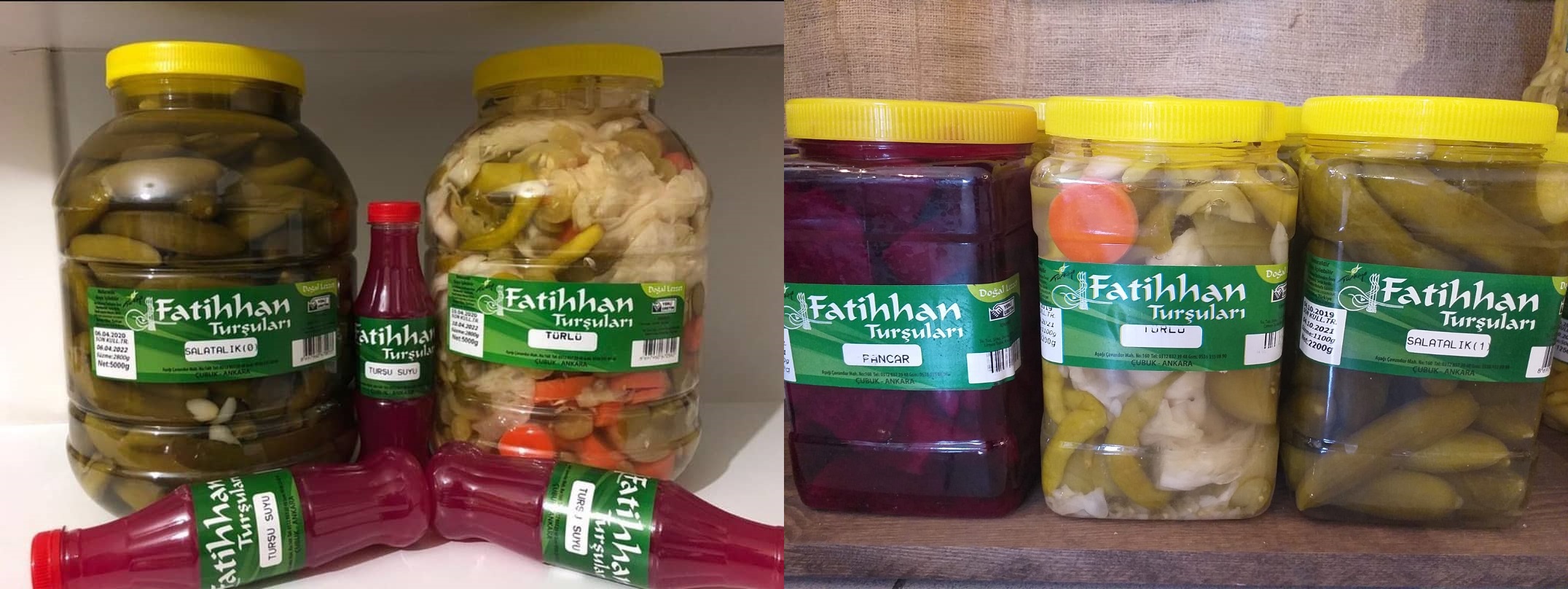 Çubuk FatihHan Turşuları