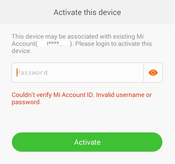 Xiaomi Account Вход