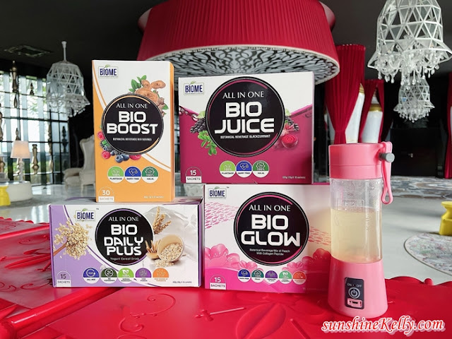 BioMe Happy Family Immune Set Review, Biome, Bio Boost, Bio Juice, Bio Glow, Bio Daily Plus, Biome Malaysia, Health Drinks Supplements, Health