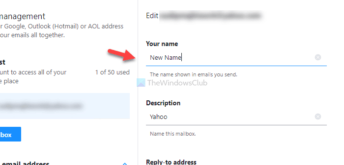วิธีเปลี่ยนชื่ออีเมลใน Gmail, Outlook, Yahoo