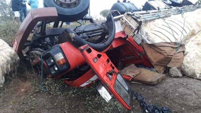 Motorista morre em acidente com caminhão na região de Capim Grosso