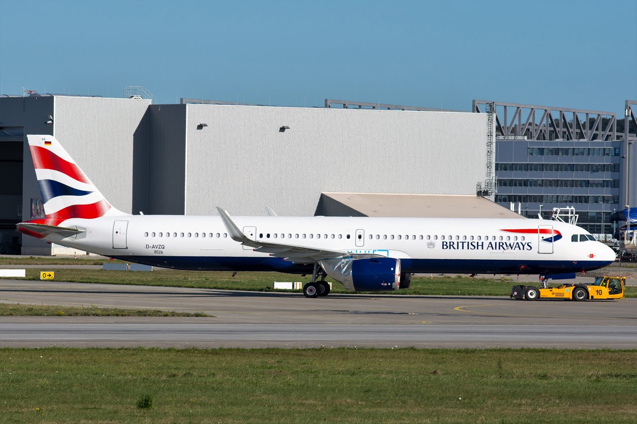 Airbus Hamburg Finkenwerder News: A321-251NX, British Airways, G-NEOR ...