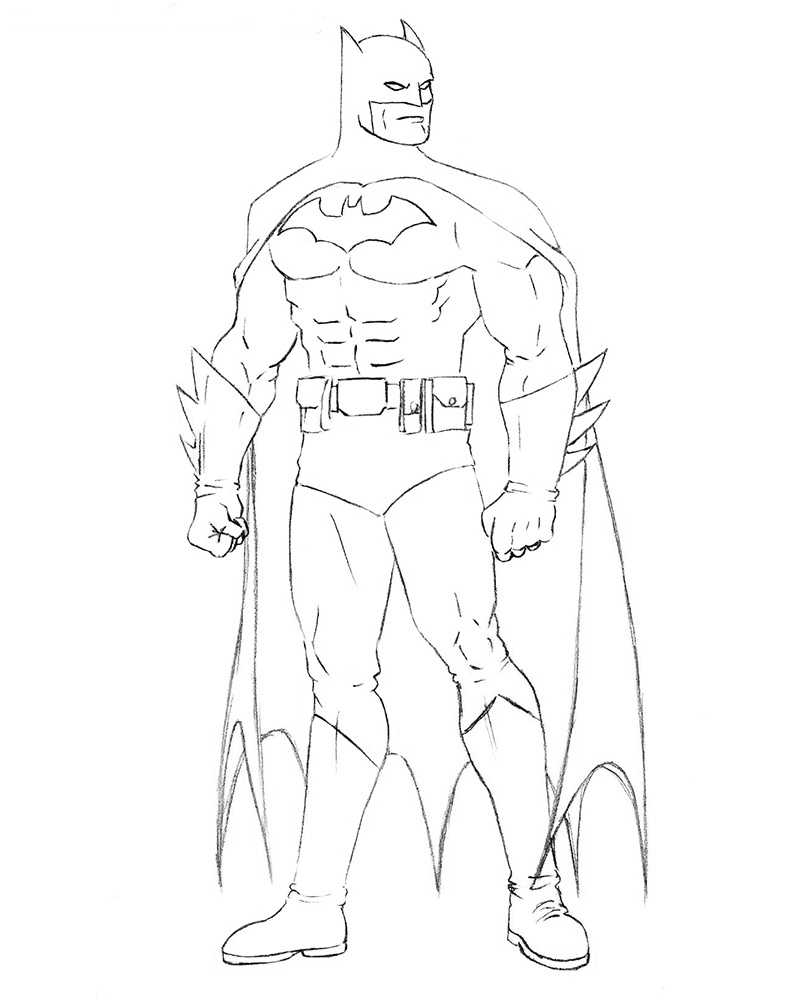 Featured image of post Como Desenhar O Batman Passo A Passo De modo geral o batman n o possui muitos detalhes em seu traje