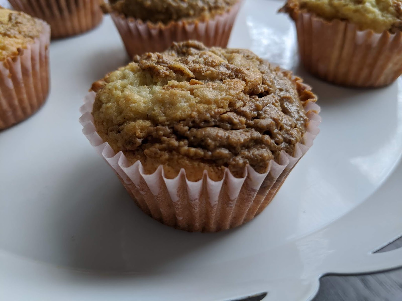 MuffinMonday Maple Cinnamon Nut Butter Muffins