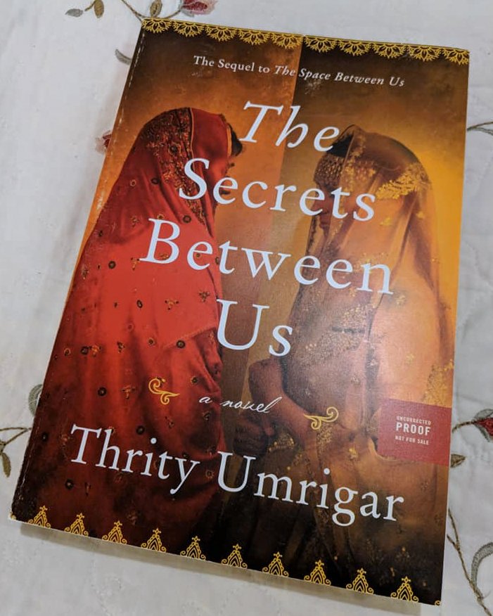Bookfoolery The Secrets Between Us By Thrity Umrigar