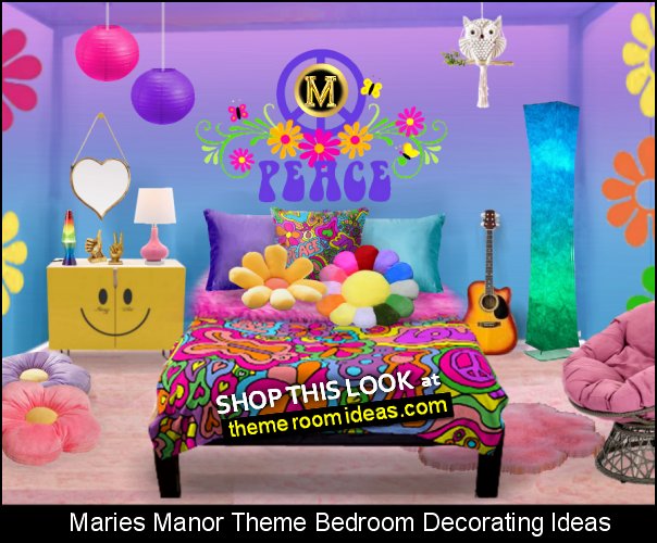 Decorating theme bedrooms Maries Manor 70s bedroom decor groovy