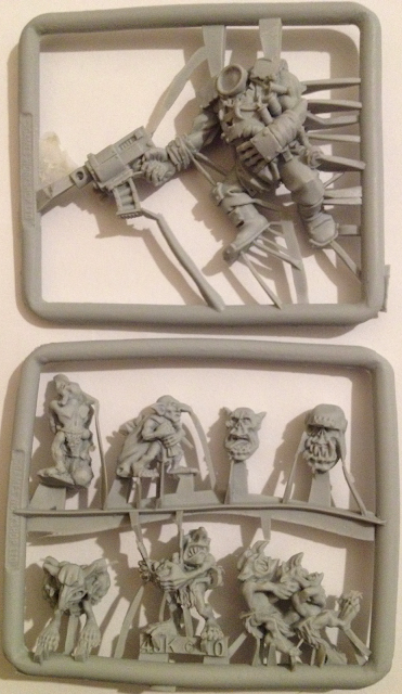 Thieving Grots Finecast Sprues 2012