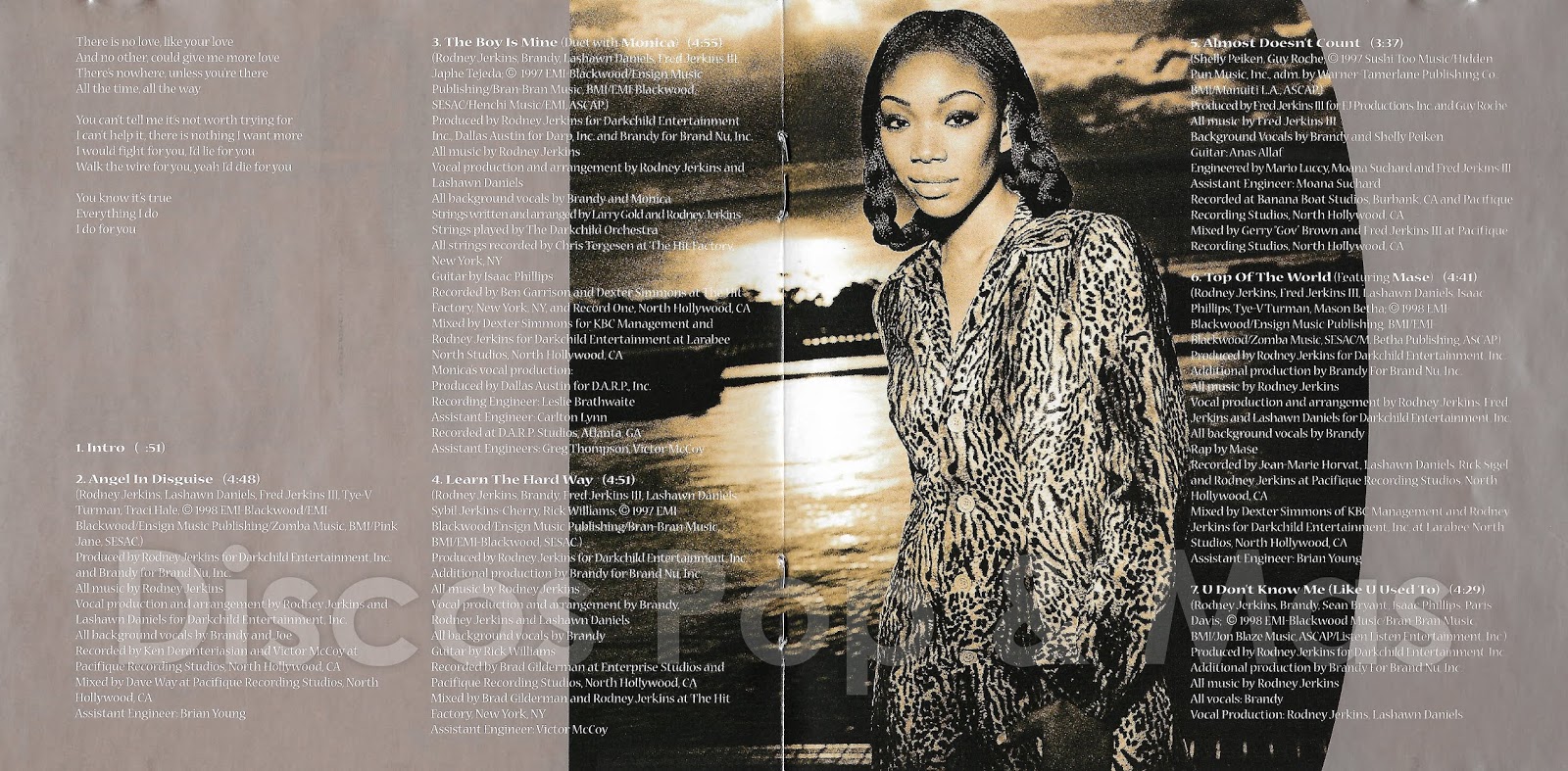 Discos Pop & Mas Brandy Never Say Never