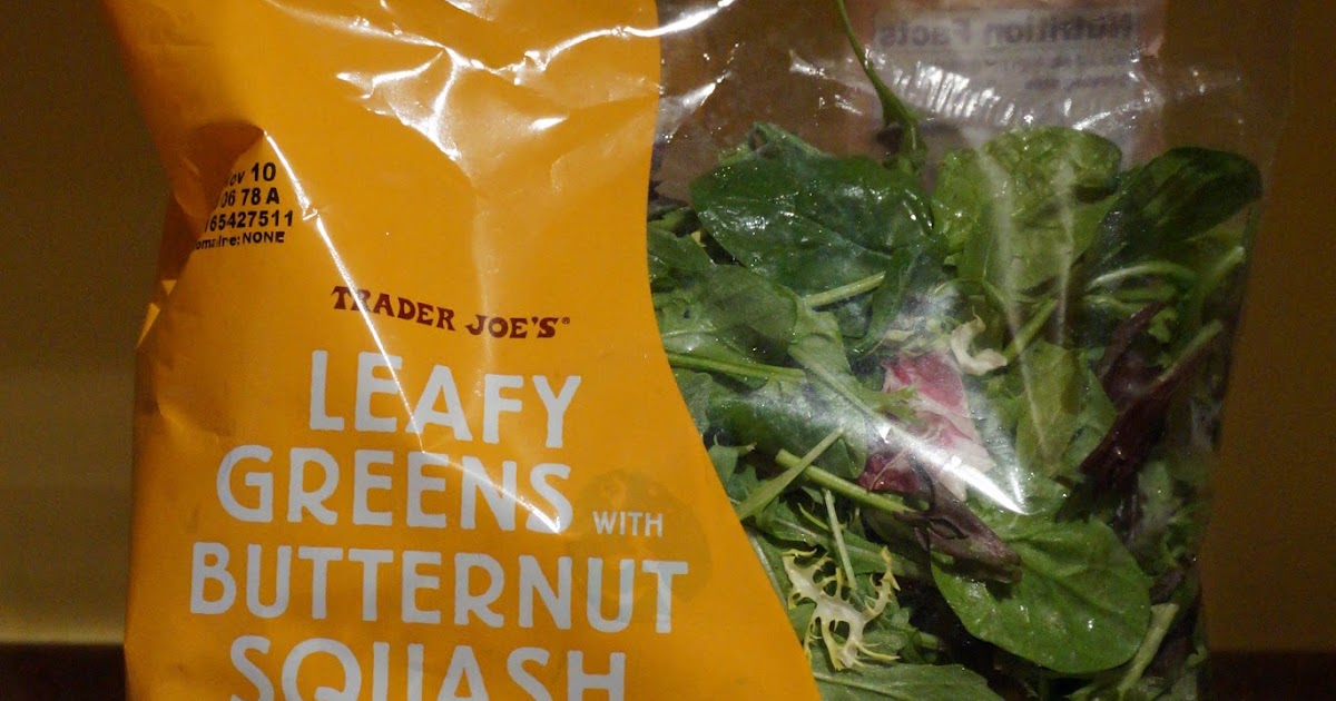 Exploring Trader Joe's Trader Joe's Leafy Greens With Butternut Squash