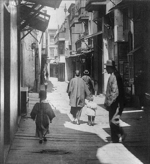 Fotografías antiguas Barrio Chinatown San Fancisco