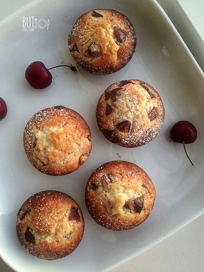 Eggless Cherry Muffins using Condensed Milk and Almond Flour Eggless Cherry Muffins using Condensed Milk and Almond Flour