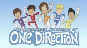 One Direction hasta en dibujos animados :D