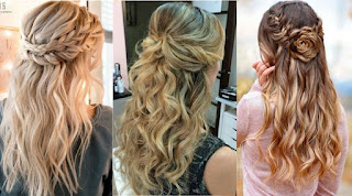 Half Up Half Down Hairstyle for Prom
