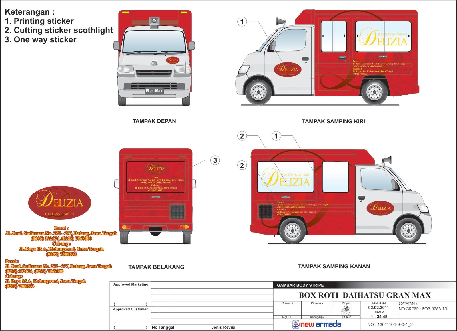 Karoseri Catur Bus: design box&bus new