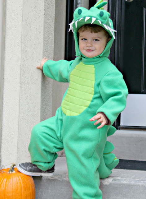 RisC Handmade: Toddler Alligator Costume
