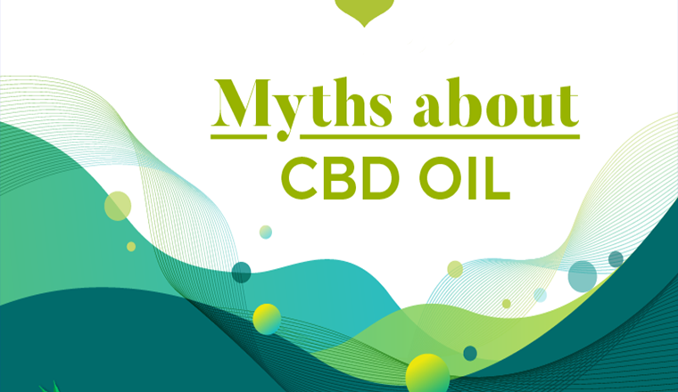 Myths About CBD Oil #infographic