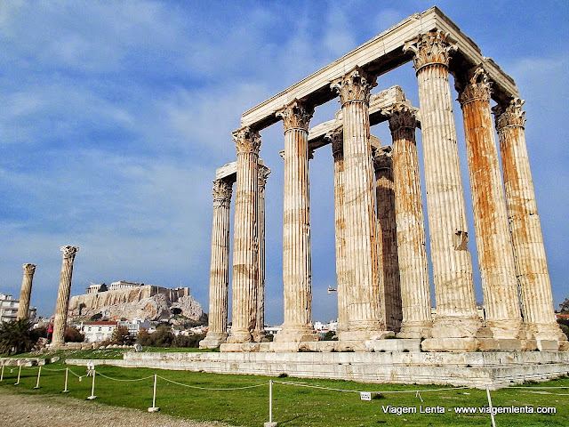  Templo de Zeus no Olympeion  - Atenas