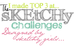 Top 3 #27 Sandy sketch gehaald