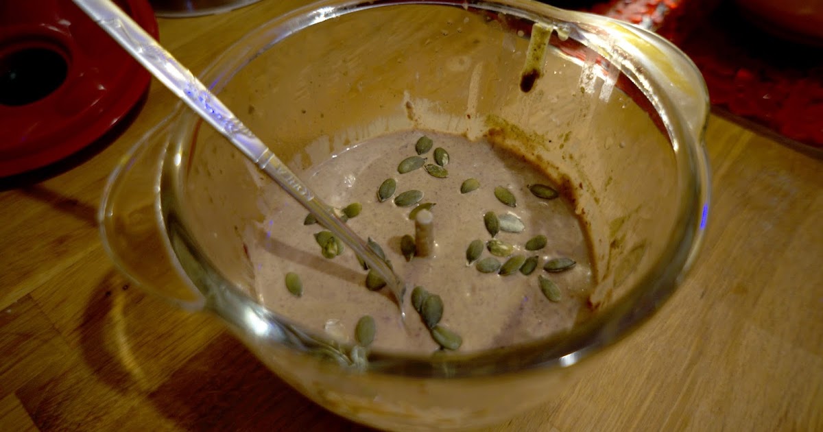 Veggie Miam !: Purée d'Haricots Rouges & Graines de Courges