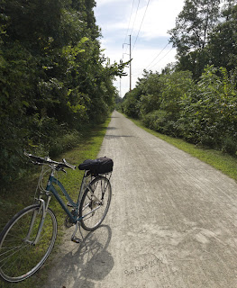 bike ride on the Montour trail