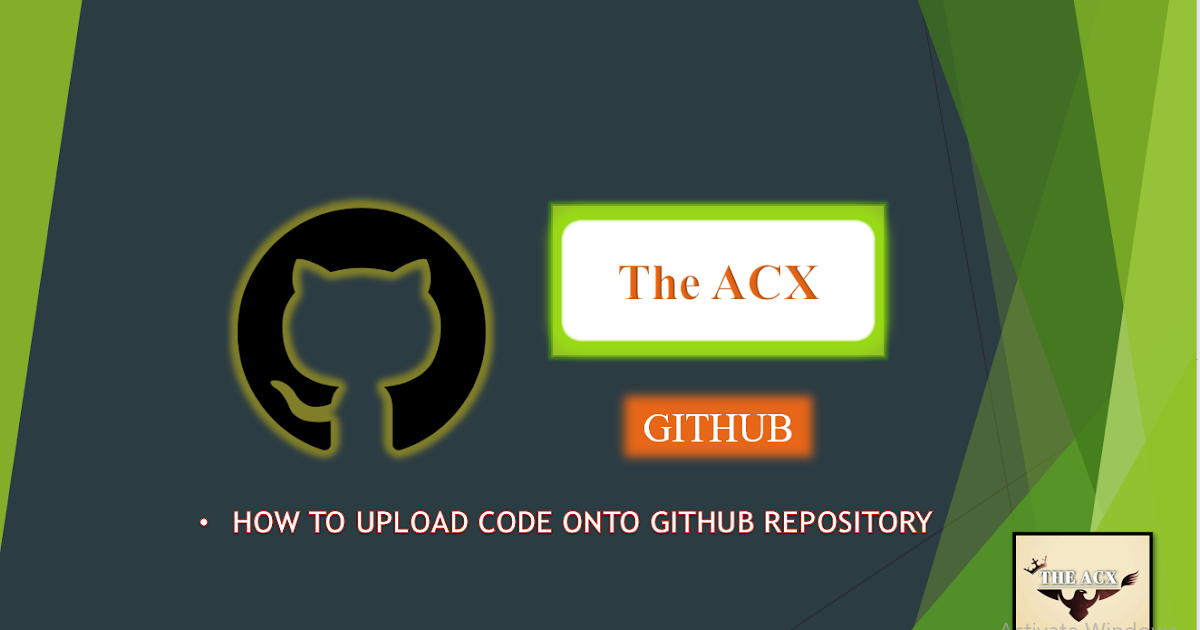 How to upload code on Github How to upload project on Github How to
