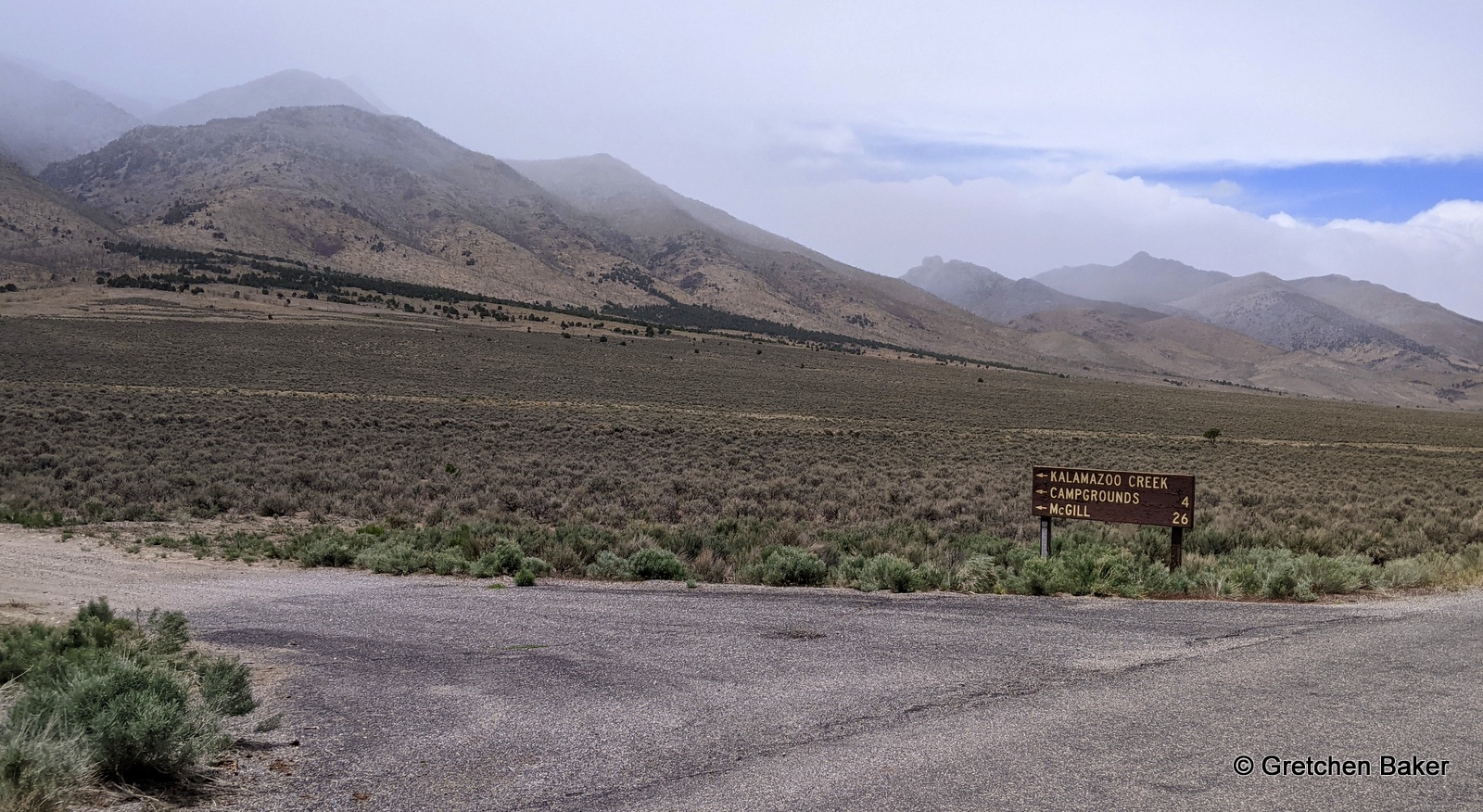 Desert Survivor Kalamazoo Road, White Pine County, Nevada