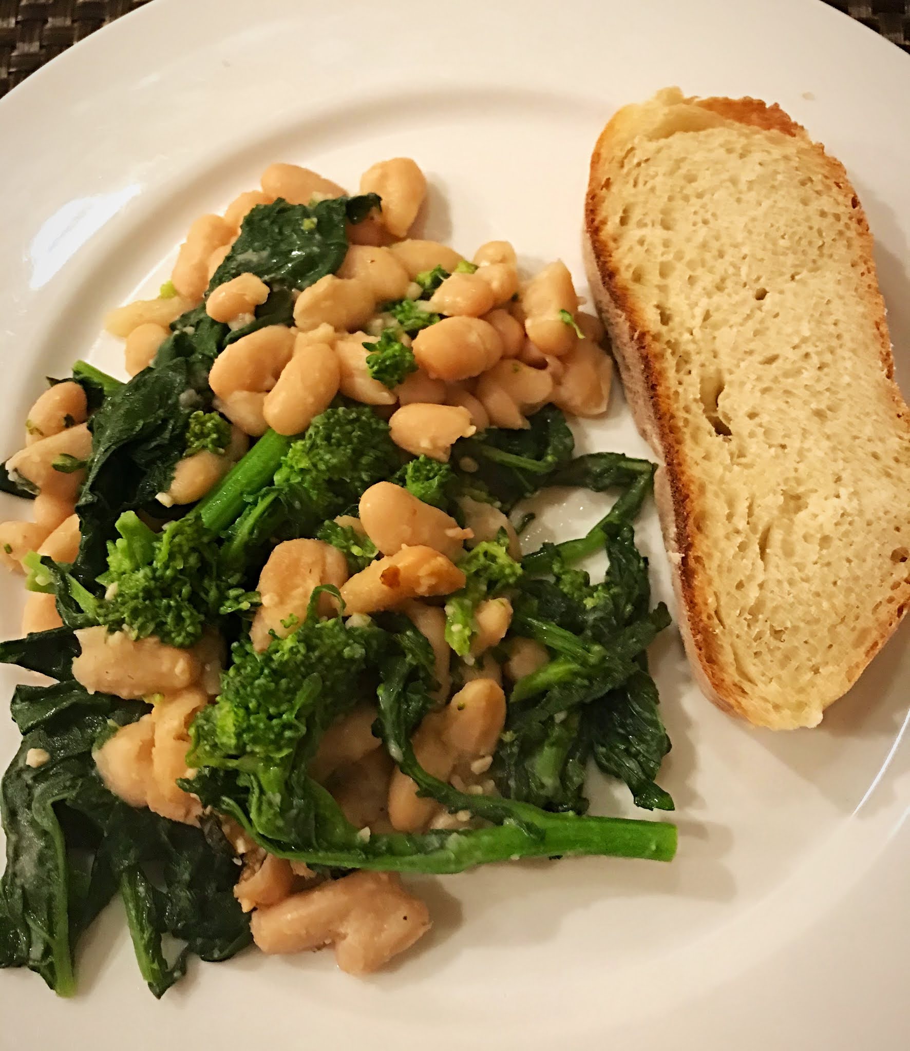 Tuscan White Bean and Broccoli Rabe Julie's Creative Lifestyle