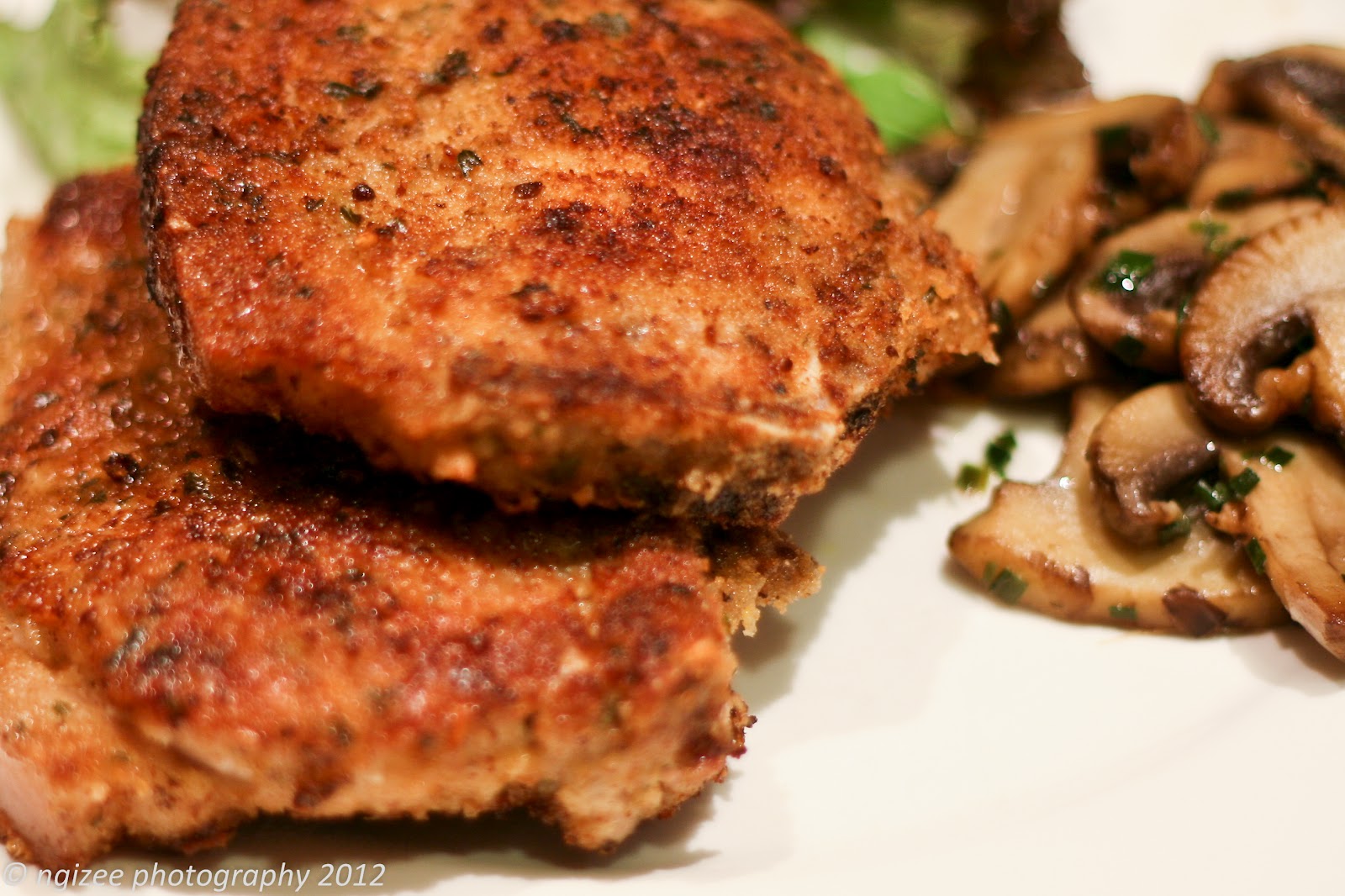 I Am No Food Critic...but Crumbed Pork Chops