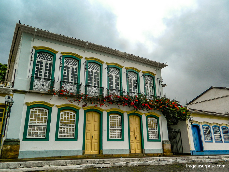 São João Del Rei, Minas Gerais:paisagem Com Vista Para Belas Casas