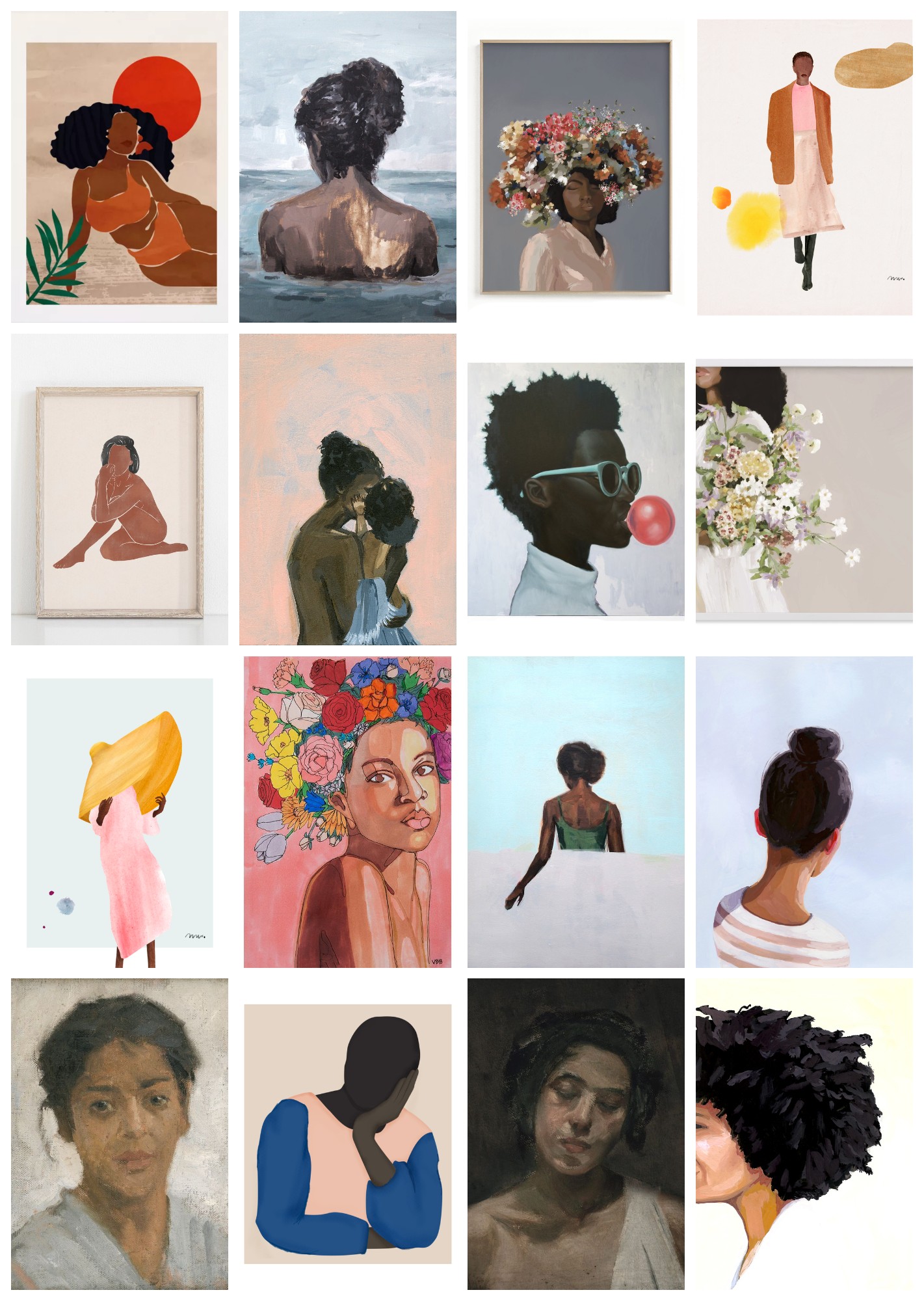 A RoundUp of Black Figure Art in a Variety of Styles Pretty Real
